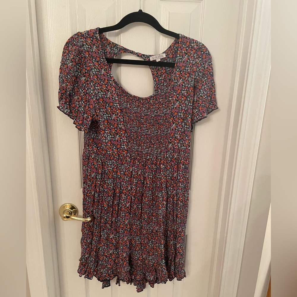 Floral mini dress
